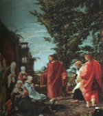christ taking leave of his mother