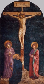 crucifixion with st dominic