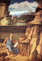 saint jerome in the countryside
