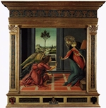 Cestello Annunciation (in frame) - Botticelli