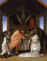 The Last Communion of St Jerome - Botticelli