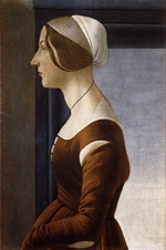 Portrait of a Young Woman - Botticelli