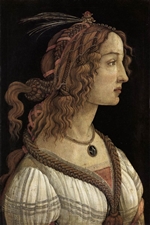 Portrait of a Young Woman - Botticelli