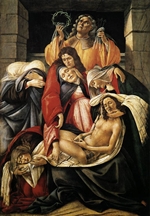 Lamentation over the Dead Christ - Botticelli