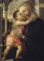 Madonna and Child (Madonna della Loggia) - Botticelli