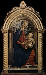 Madonna of the Rosegarden (Madonna del Roseto) - Botticelli