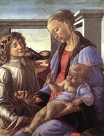 Madonna and Child with an Angel - Botticelli