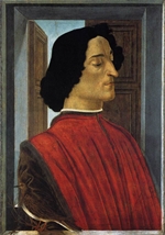 Portrait of Giuliano de' Medici - Botticelli