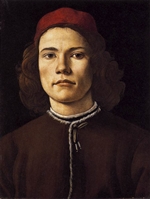 Portrait of a Young Man - Botticelli
