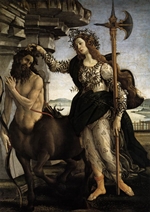 Pallas and the Centaur - Botticelli