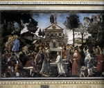 Three Temptations of Christ - Botticelli