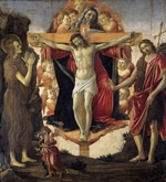 Holy Trinity (Pala della Convertite) - Botticelli