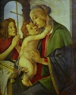 Madonna and Child with the Infant Saint John the Baptist - Botticelli