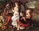 resting on the flight to egypt