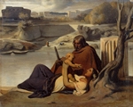 resting on the banks of the tiber
