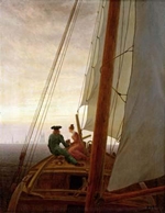 on board a sailing ship