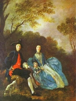 thomas gainsborough and his new wife