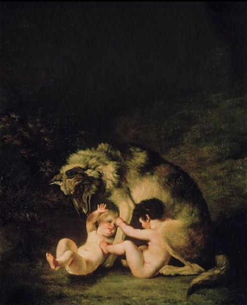 Romulus and Remus with their Nursemaid