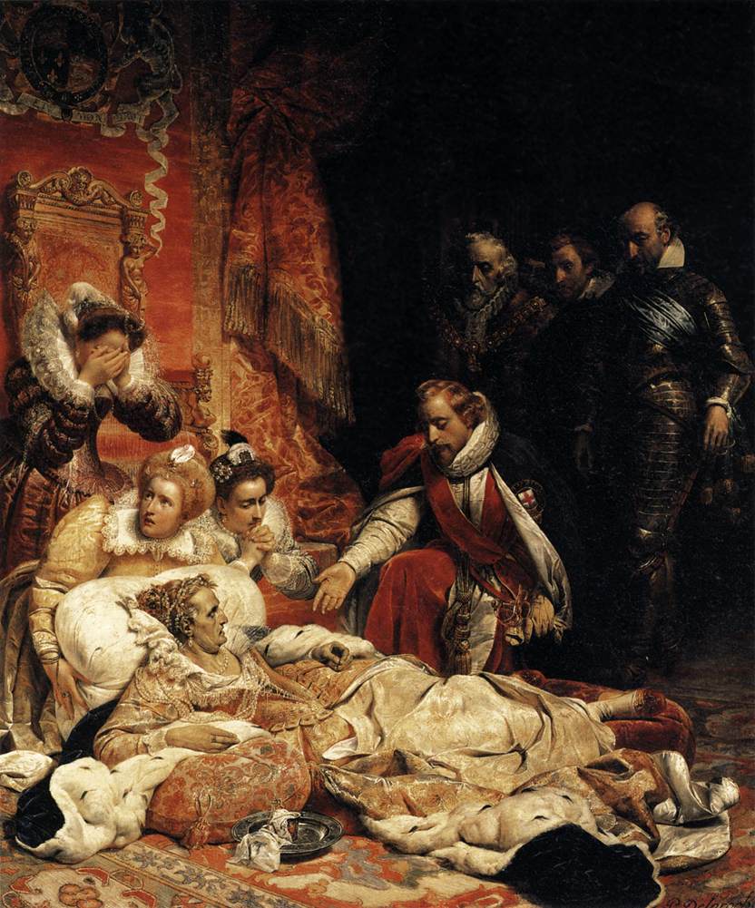 Death of Elizabeth I Queen of England