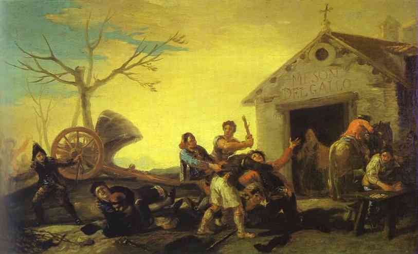 Fight at the Cock Inn