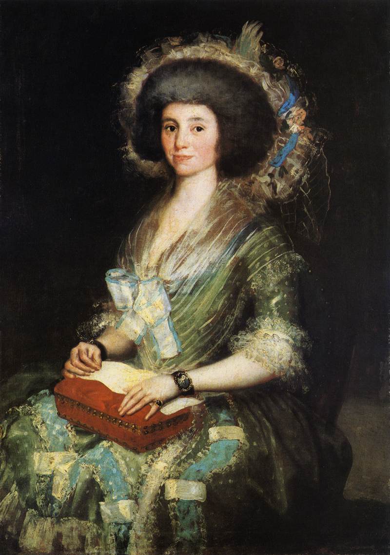 Portrait of the Wife of Juan Augstn Cen Bermdez