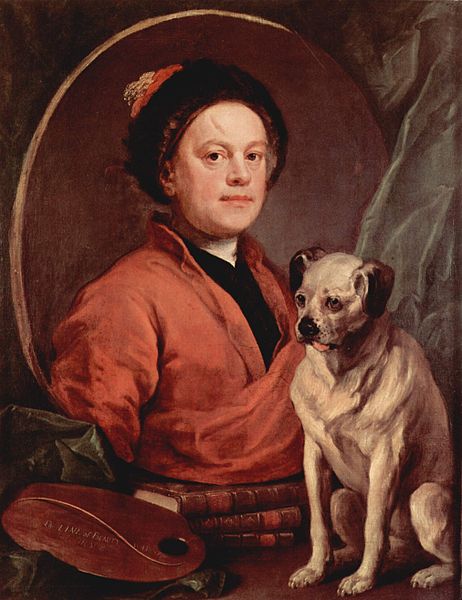 The Painter and His Pug